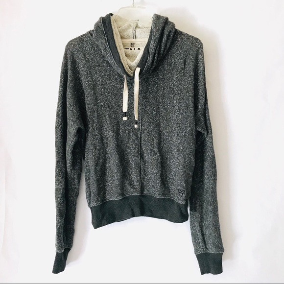 Aritzia TNA Funnel Neck popover hoodie sweater - Picture 1 of 4